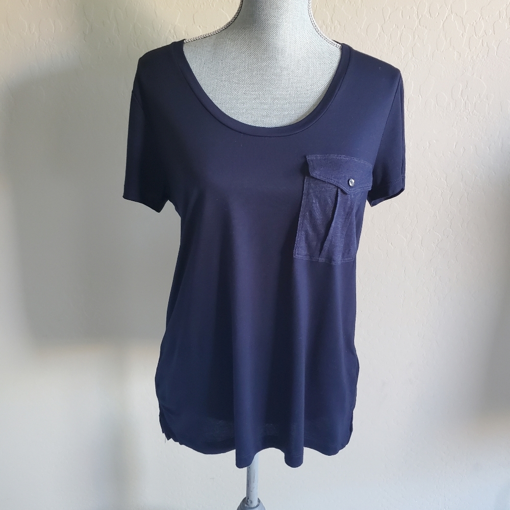 ⭐ 4/$20 Banana‎ Republic short sleeve topNavy Small